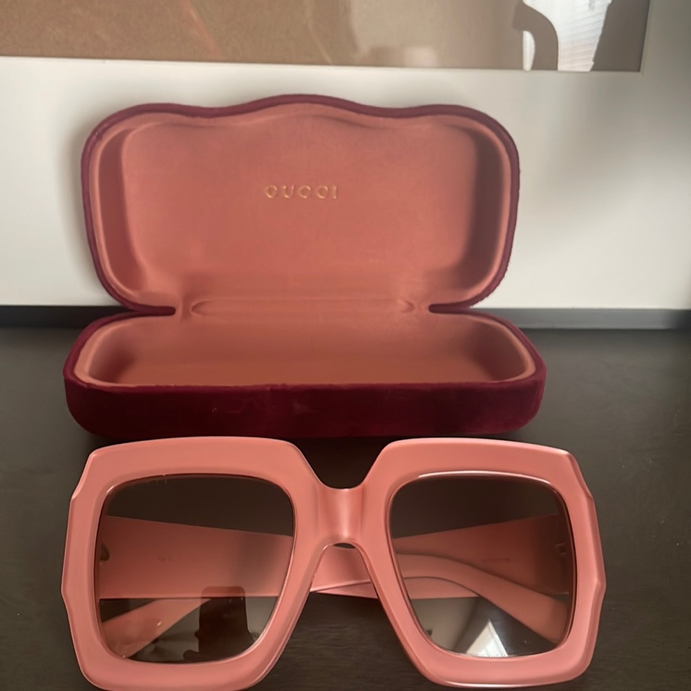 Gucci Oversized Square Frame Sunglasses GG0178S